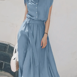 Elegant French Midi Dress