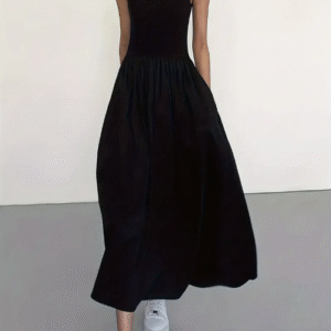 Daerling Sleeveless Long Midi Skirt