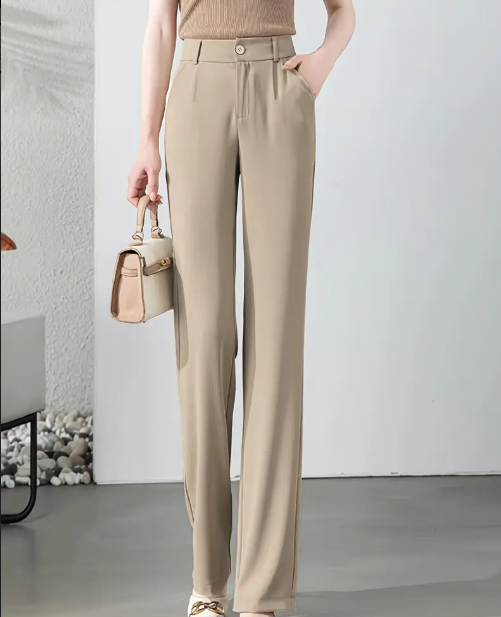 Elegant High-Waisted Wide-Leg Pants [Best Seller]